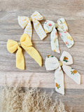 Barrette noeud ruban - accessoires pour cheveux