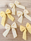 Barrette noeud ruban - accessoires pour cheveux