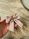 Barrette noeud ruban - accessoires pour cheveux