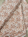 Tissu jersey maille imprimé fleuri Oeko-tex – Vente au mètre (50 cm)